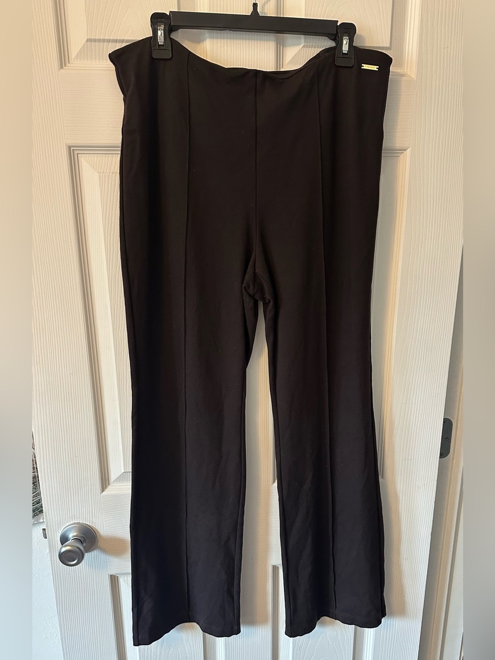 T Tahari Dark Brown Wide-Leg Women's Pants
